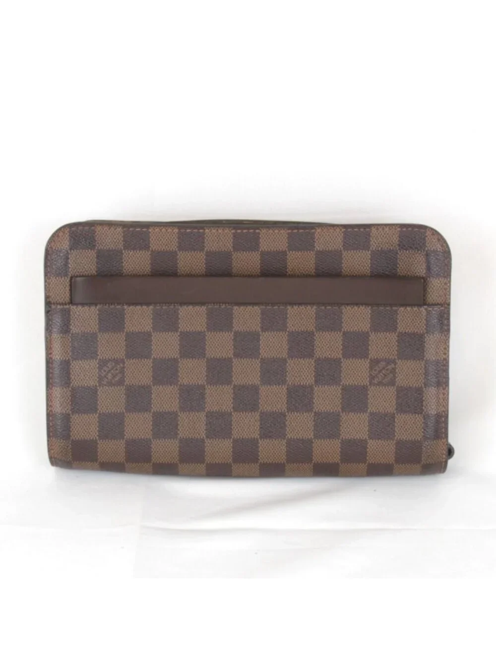 Louis Vuitton Saint Clutch Damier Canvas Brown